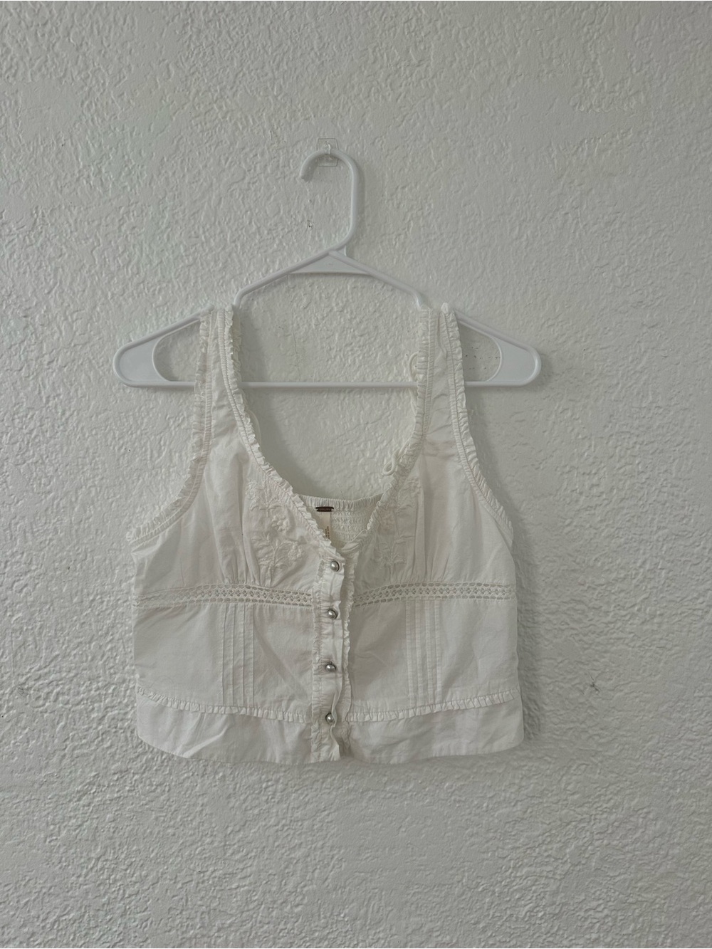Free People Kerry Embroidered Tank